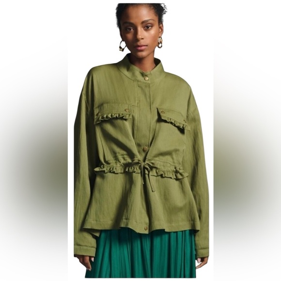 Anthropologie Oversized Utility Jacket - Picture 1 of 9